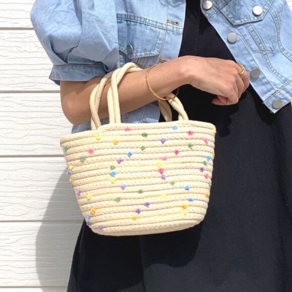 Handmade Braided Rope Bag - Picture 6 of 14